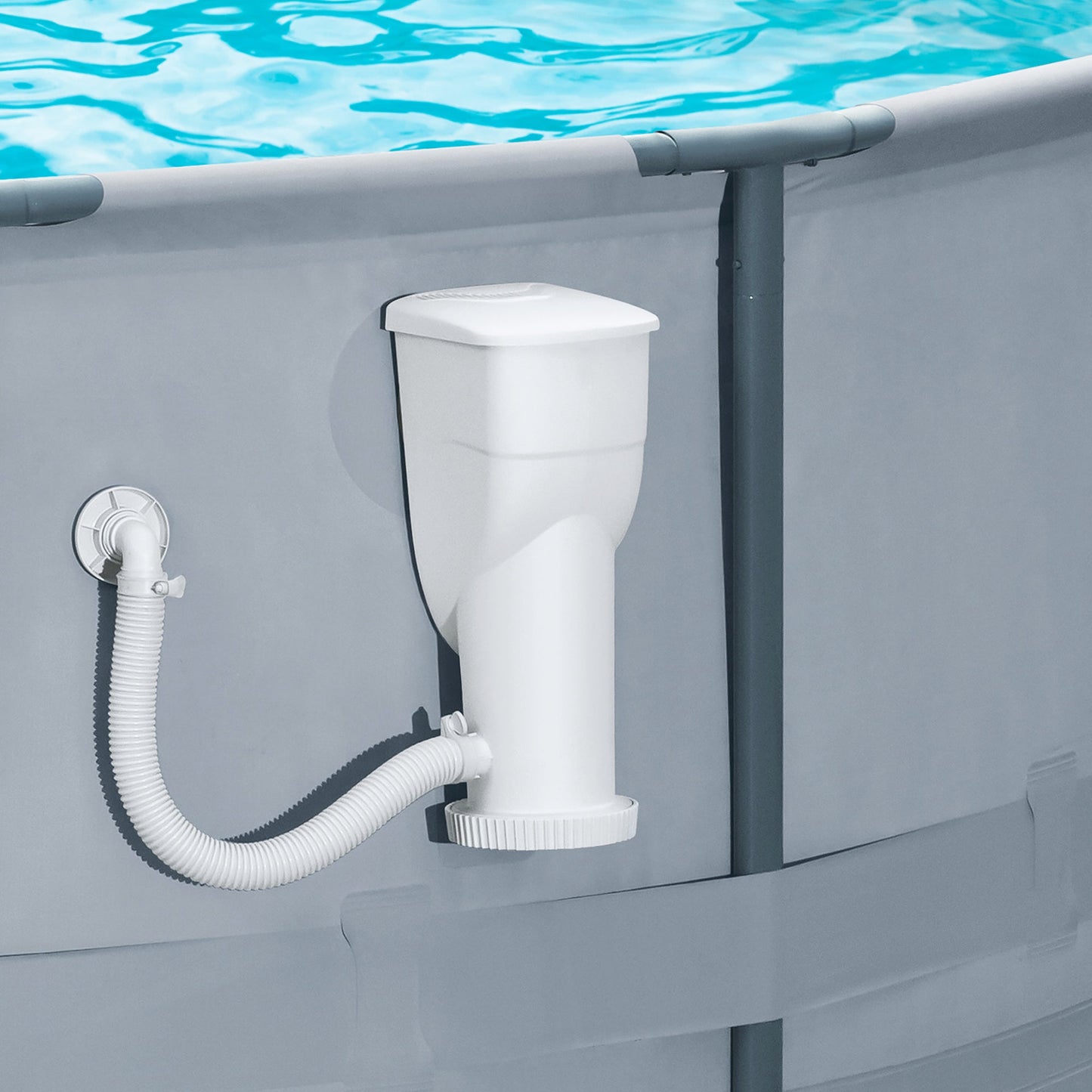 Funsicle 1500 Gallon SkimmerPlus 2-in-1 Filter Pump System for Above Ground Pool