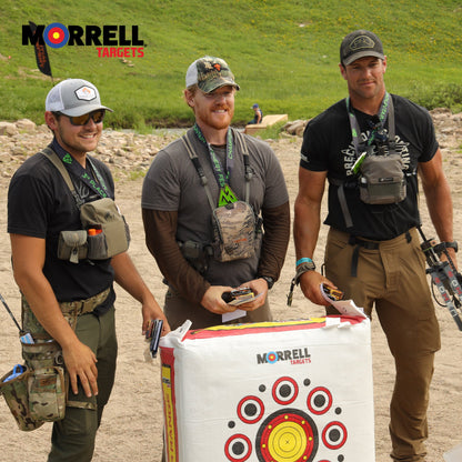 Morrell Outdoor Weatherproof Range Adult Field Point Archery Bag Target & Cover