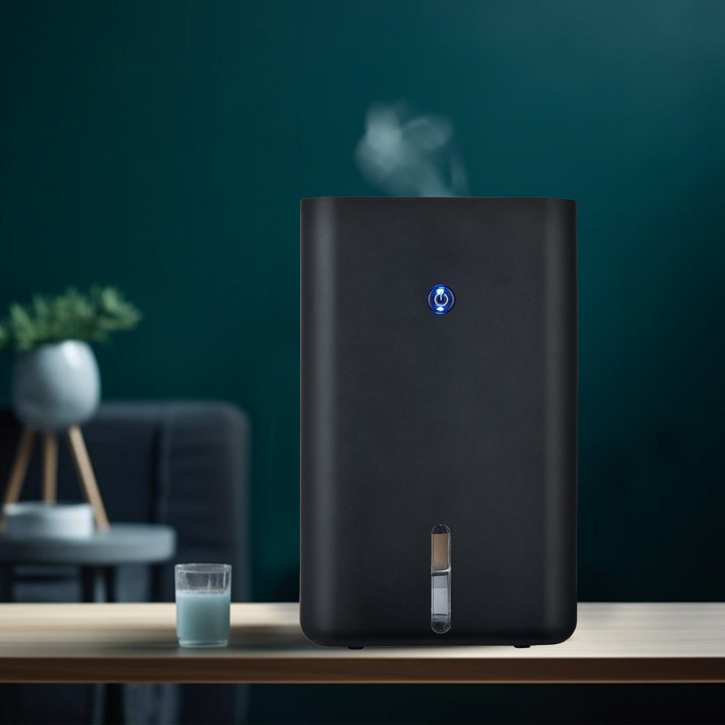 Magic Chef Mini 3.2 Pint Dehumidifier with Quiet Operation and Tank Indicator