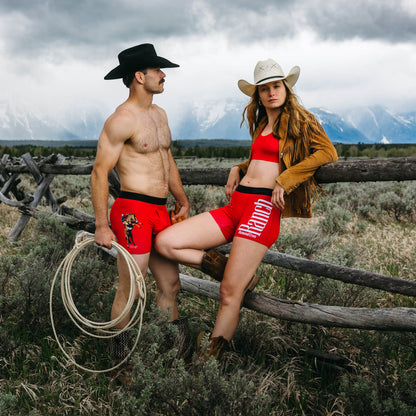 The Queen Of Wyoming | Red Horse Shinesty x Diamond Cross Ranch Women’s Boxers