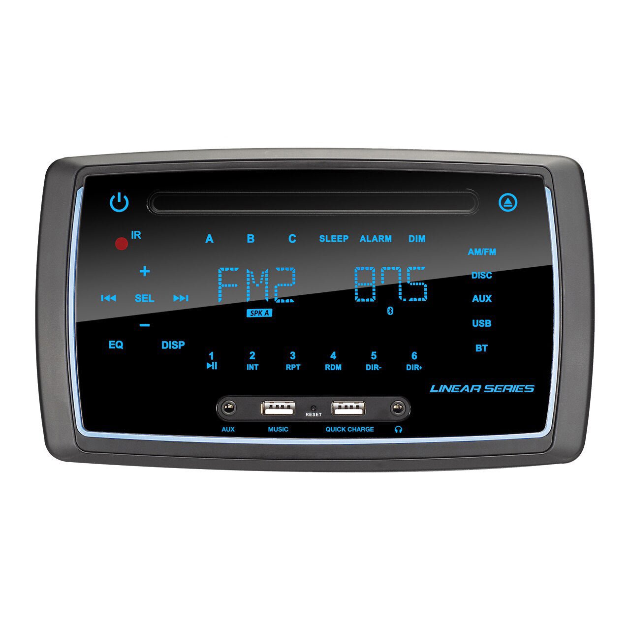 Linear Series RV6200S | AM/FM & BT/DVD Wall Mount Receiver