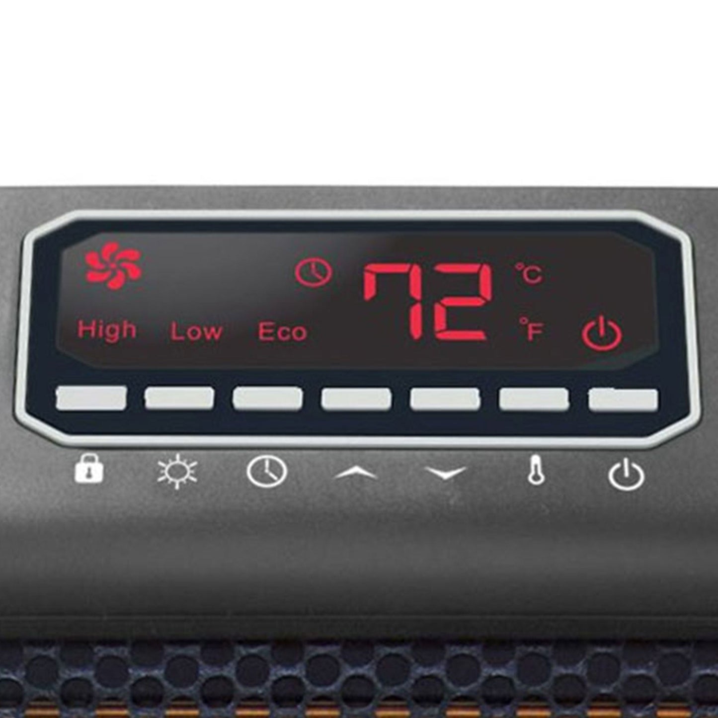 LifeSmart LifePro 1500W 6 Element Infrared Large Room Space Heater w/ Remote