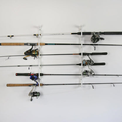 Made in the USA Fishing Rod Rack | Wall or Ceiling Mounted