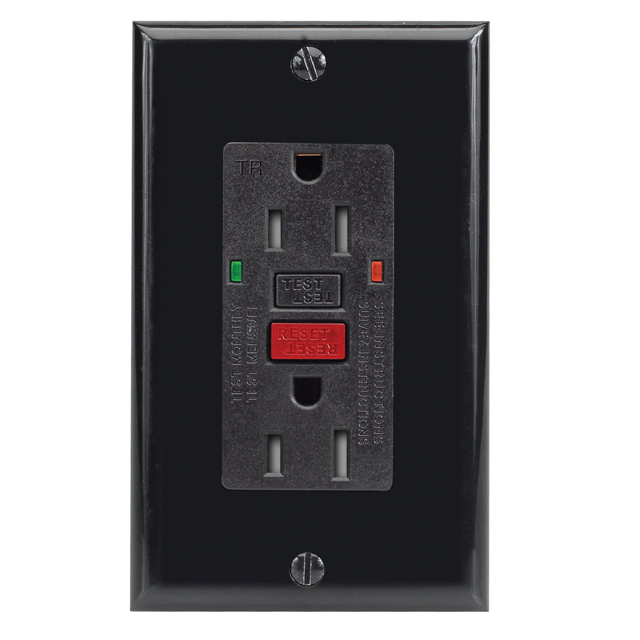 Magnadyne WC-130GFI-B | GFCI Receptacle Safety Power Outlet