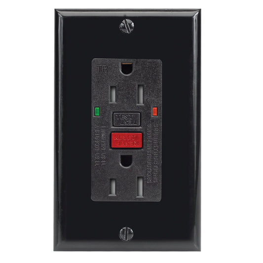 Magnadyne WC-130GFI-B | GFCI Receptacle Safety Power Outlet