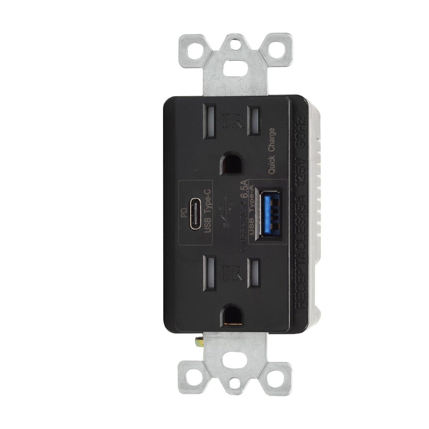 Magnadyne WC-601 | Dual Port USB Charger - Tamper Resistant AC Outlet