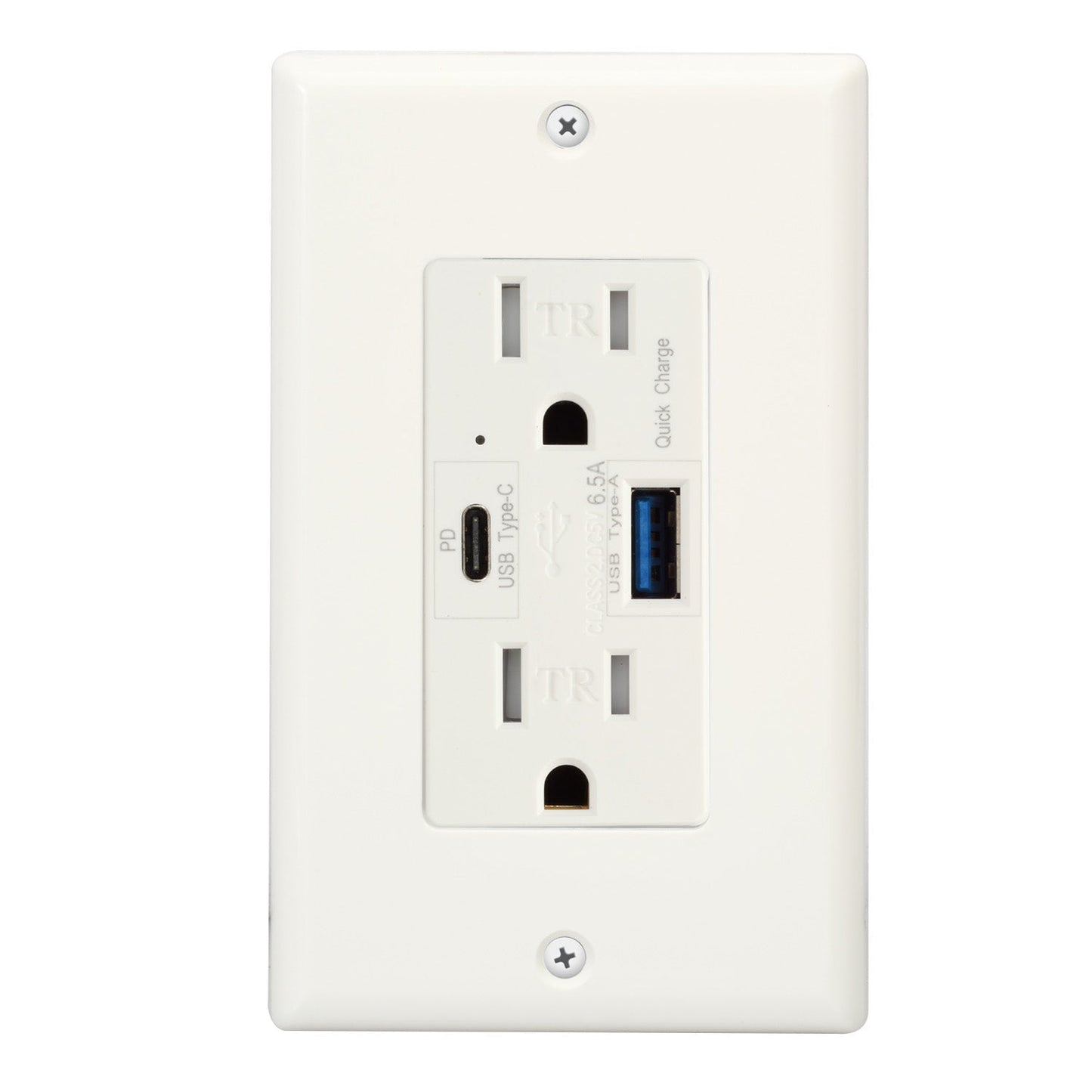 Magnadyne WC-601 | Dual Port USB Charger - Tamper Resistant AC Outlet