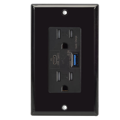 Magnadyne WC-601 | Dual Port USB Charger - Tamper Resistant AC Outlet