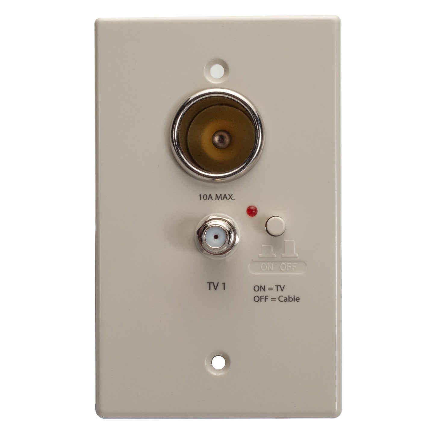 Magnadyne WS-12V | 12V Power Outlet | Antenna Distribution Wall Plate