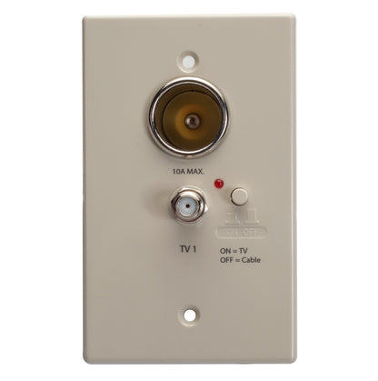 Magnadyne WS-12V | 12V Power Outlet | Antenna Distribution Wall Plate