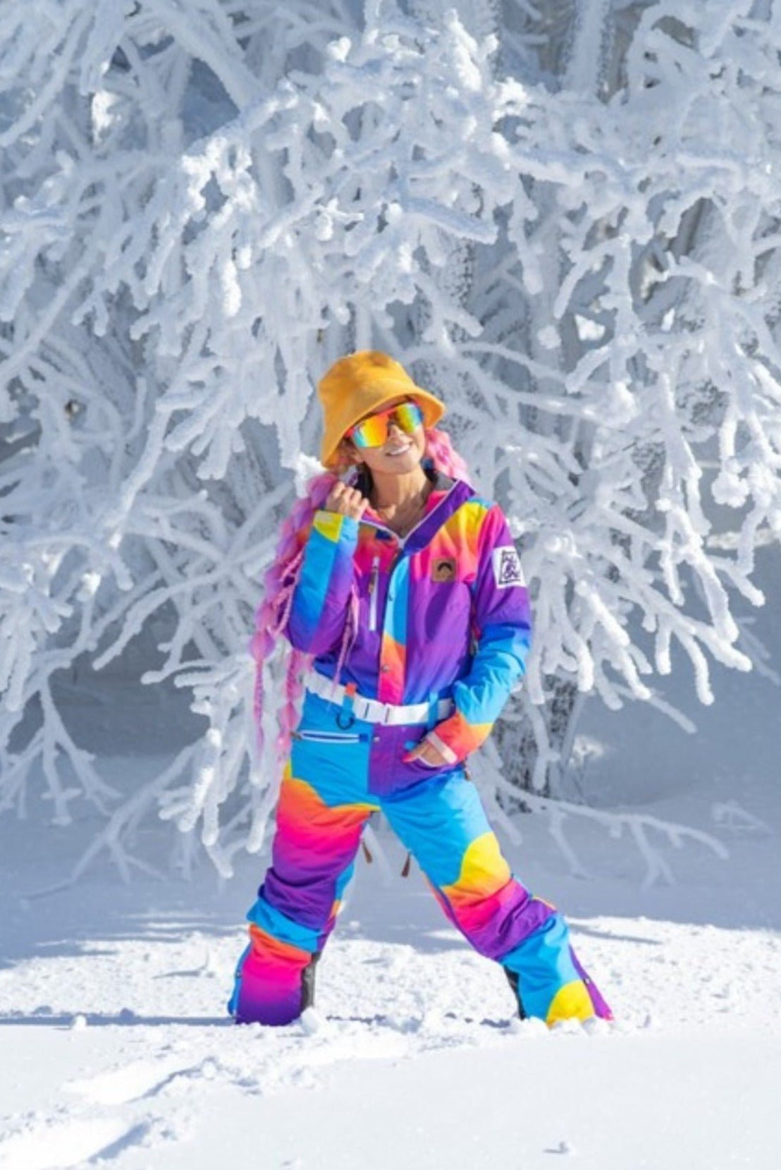 Mambo Sunset Ski Suit - Women's  Shaped