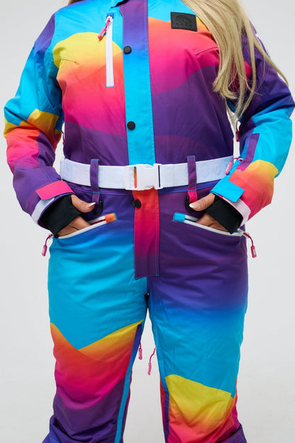 Mambo Sunset Ski Suit - Women's  Shaped