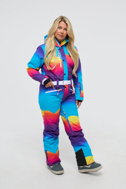 Mambo Sunset Ski Suit - Women's  Shaped