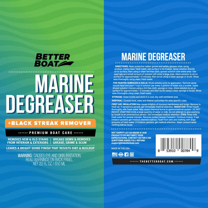 Marine Degreaser Black Streak Remover