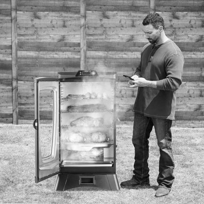 Masterbuilt MES 440S Intelligent Bluetooth Digital Electric BBQ Smoker, 40 Inch