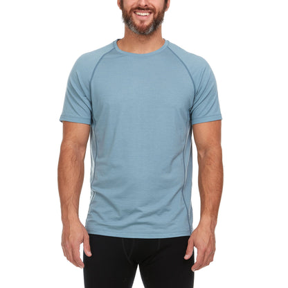 Micro Weight - Men's Wool Raglan T-Shirt Woolverino