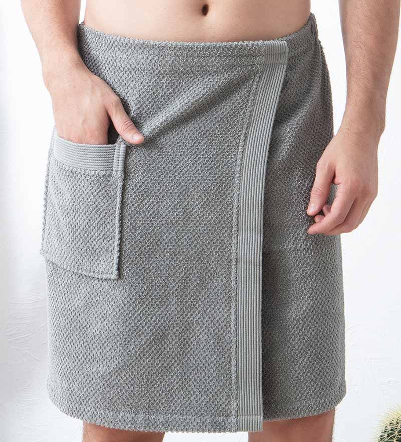 Men's Turkish Cotton Towel Wrap