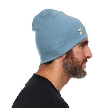 Lightweight - Ridge Cuff Beanie 100% Merino Wool