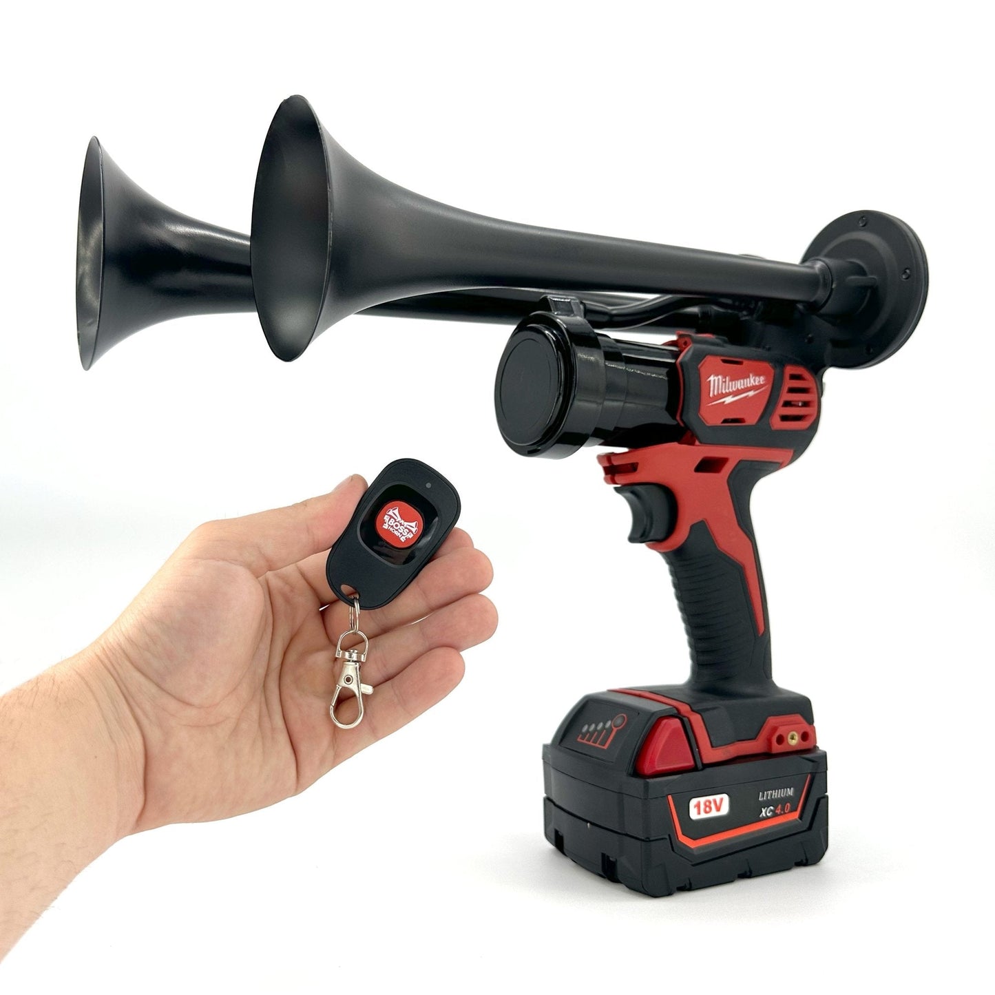 Milwaukee Train Horn M18 - Dual Drill Horn