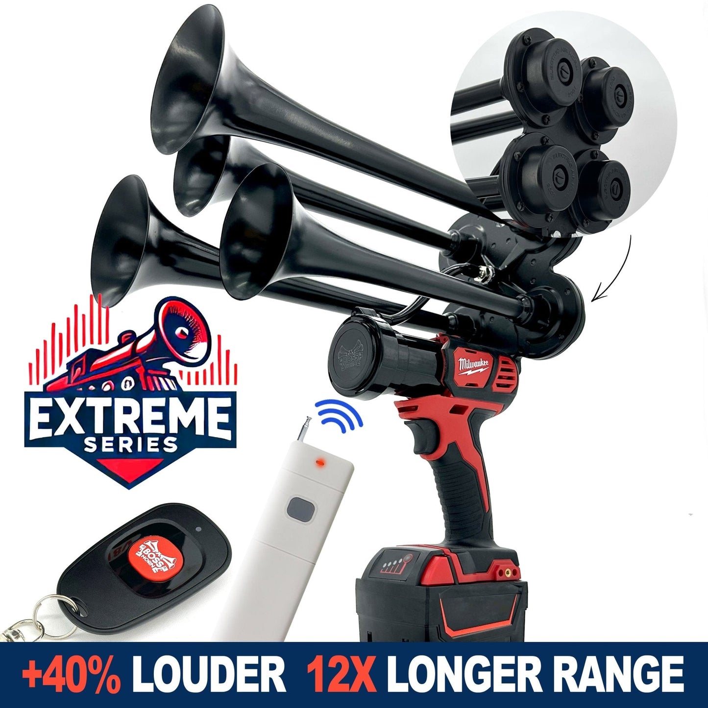 Milwaukee Train Horn M18 - Extreme Series