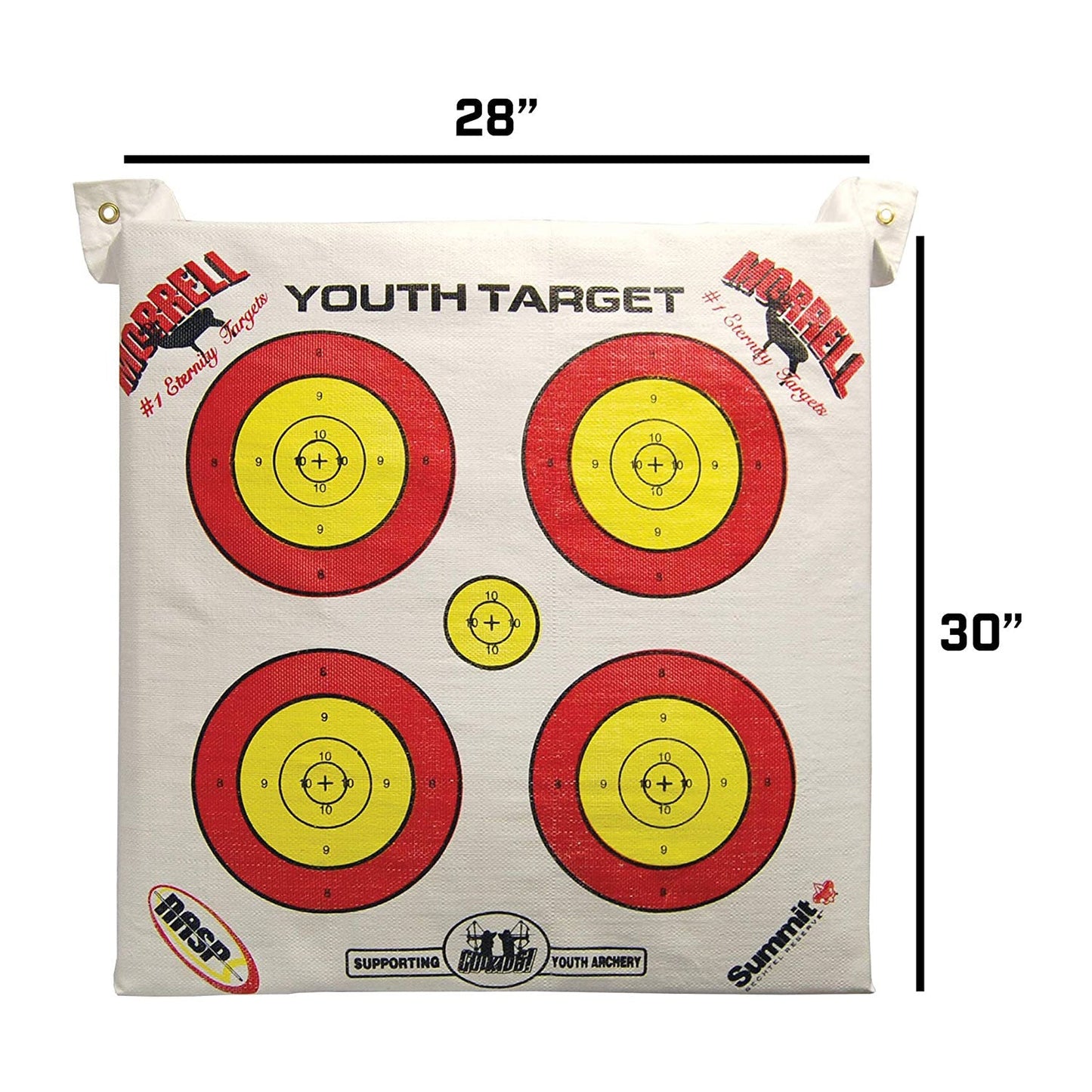 Morrell Lightweight Portable Youth Range NASP Field Point Archery Bag Target