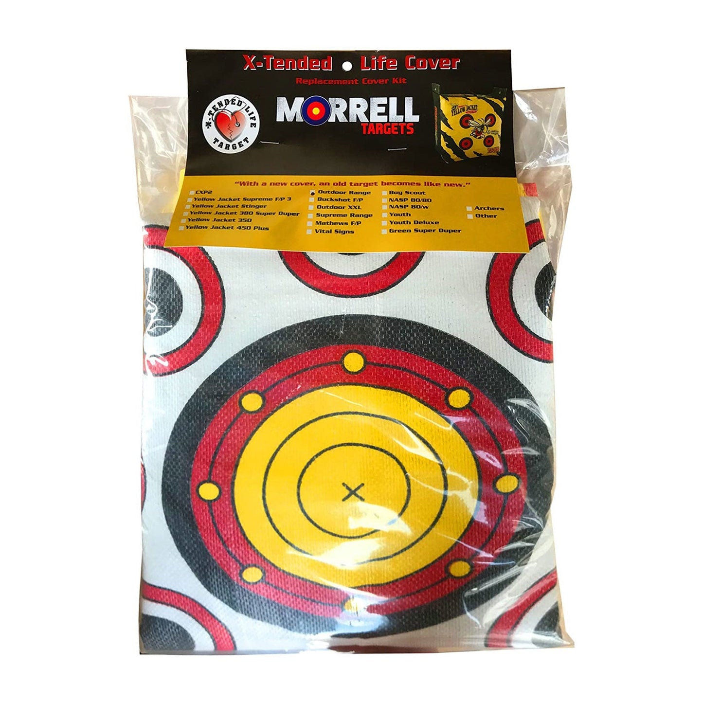 Morrell Outdoor Weatherproof Range Adult Field Point Archery Bag Target & Cover