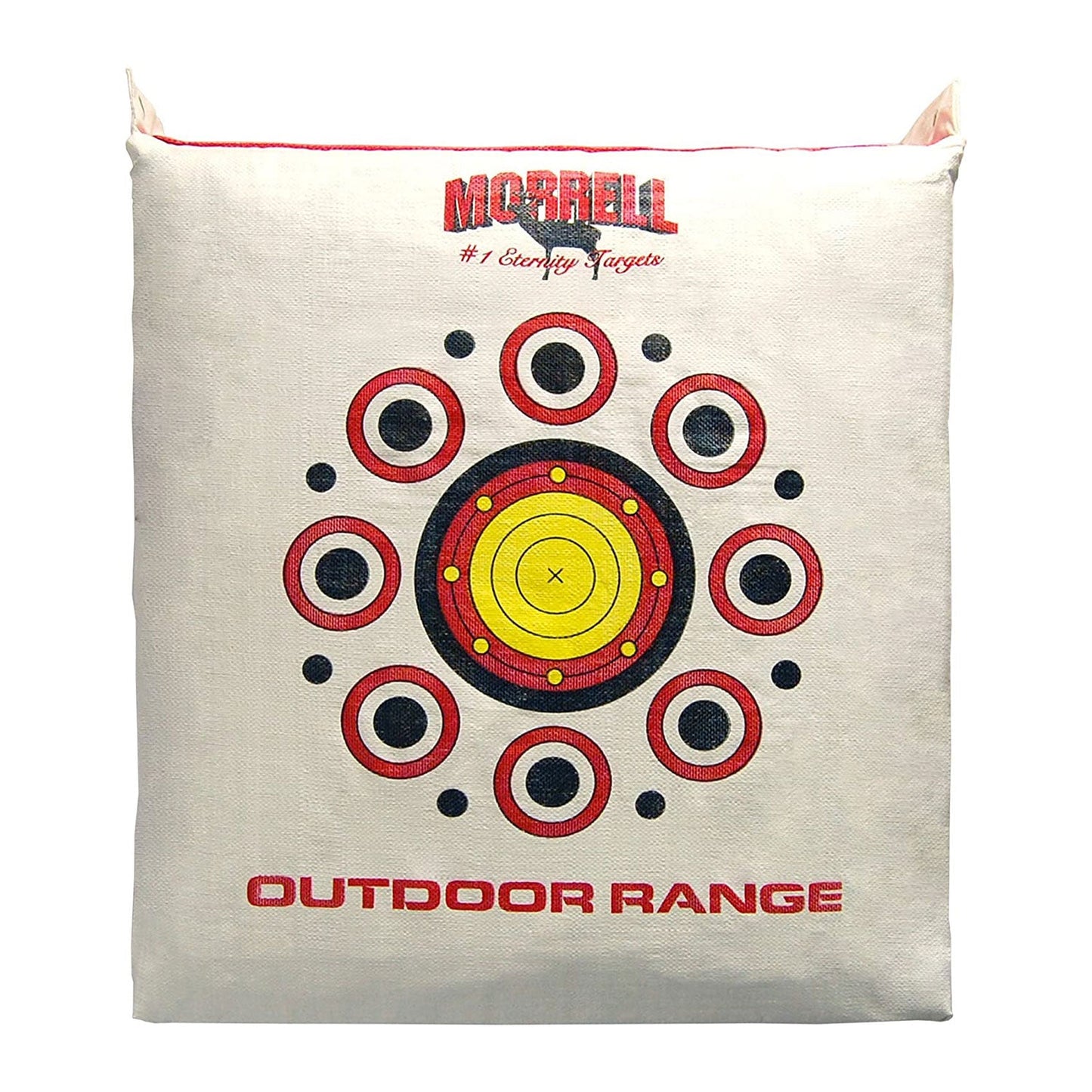 Morrell Outdoor Weatherproof Range Adult Field Point Archery Bag Target, White