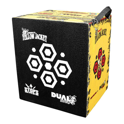 Morrell Yellow Jacket 380 FPS Dual Threat Cube Archery Target with Target Stand