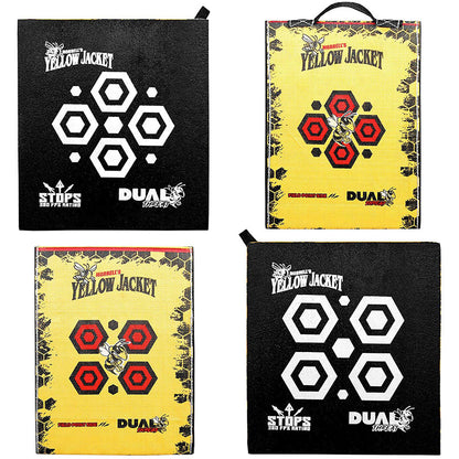 Morrell Yellow Jacket 380 FPS Dual Threat Cube Archery Target with Target Stand