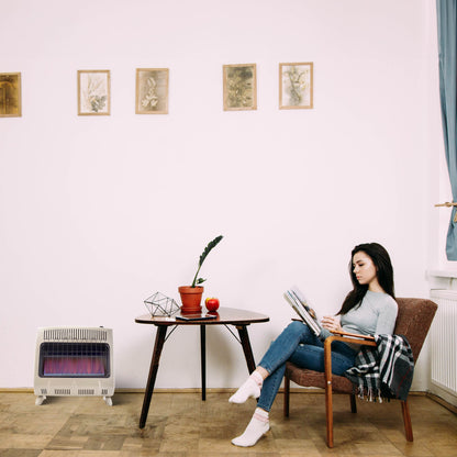 Mr Heater 30000 BTU Vent Free Blue Flame Propane Gas Wall or Floor Indoor Heater