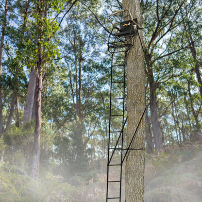 Muddy The Stronghold 1.5 Deer Hunting Ladderstand, 1 Person Climbing Tree Stand