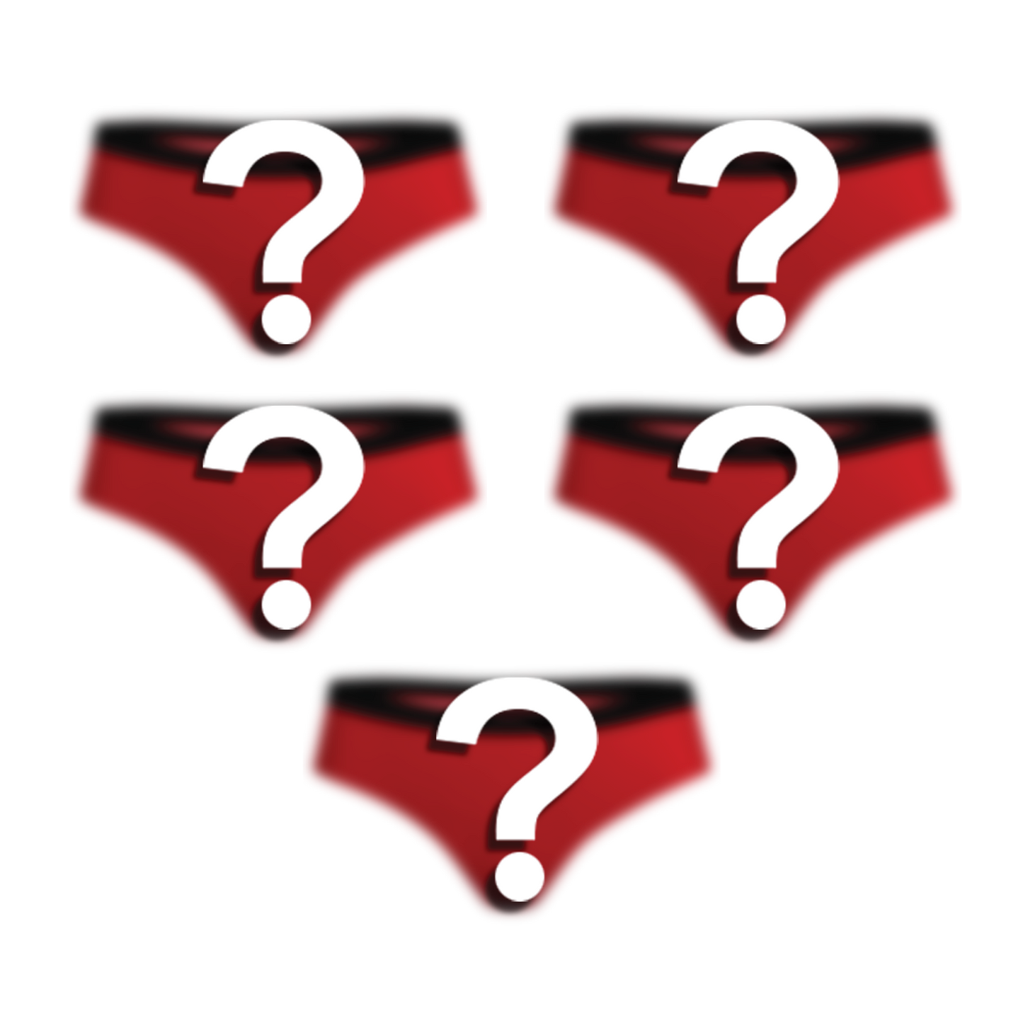 The Mystery Bundle | Cheeky Underwear 5 Pack