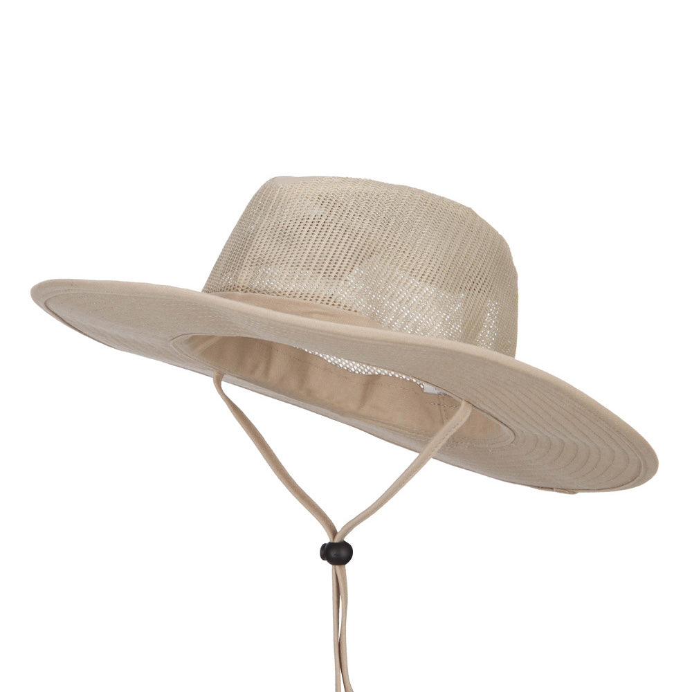 Men's Mesh Cotton Safari Hat