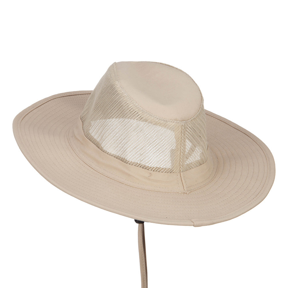 Men's Mesh Cotton Safari Hat