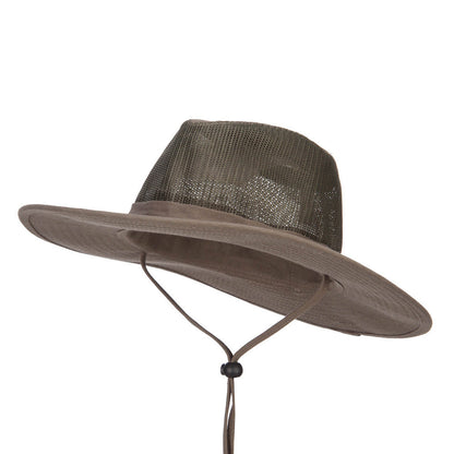 Men's Mesh Cotton Safari Hat