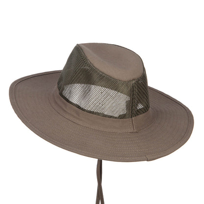 Men's Mesh Cotton Safari Hat