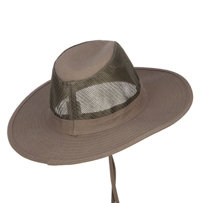 Men's Mesh Cotton Safari Hat