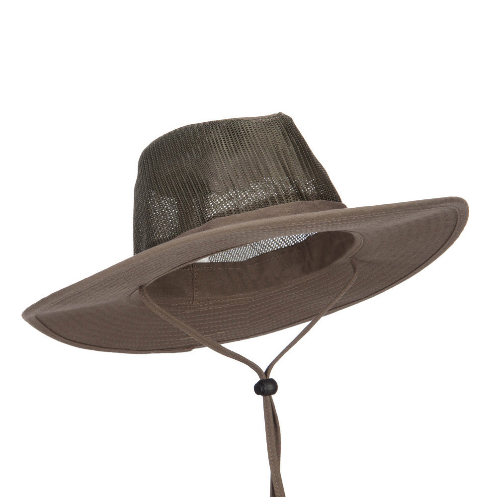 Men's Mesh Cotton Safari Hat