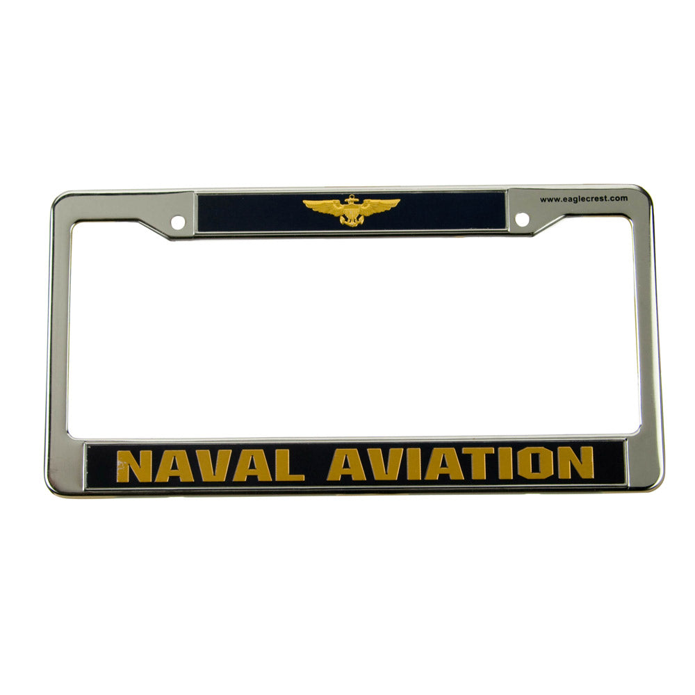 Navy 3D License Frame