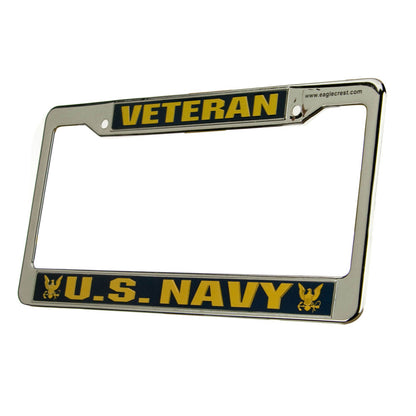 Navy 3D License Frame