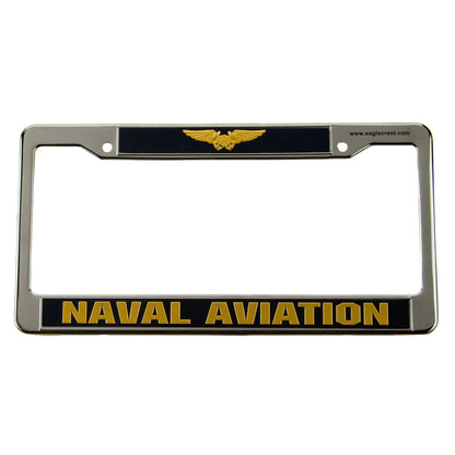 Navy 3D License Frame