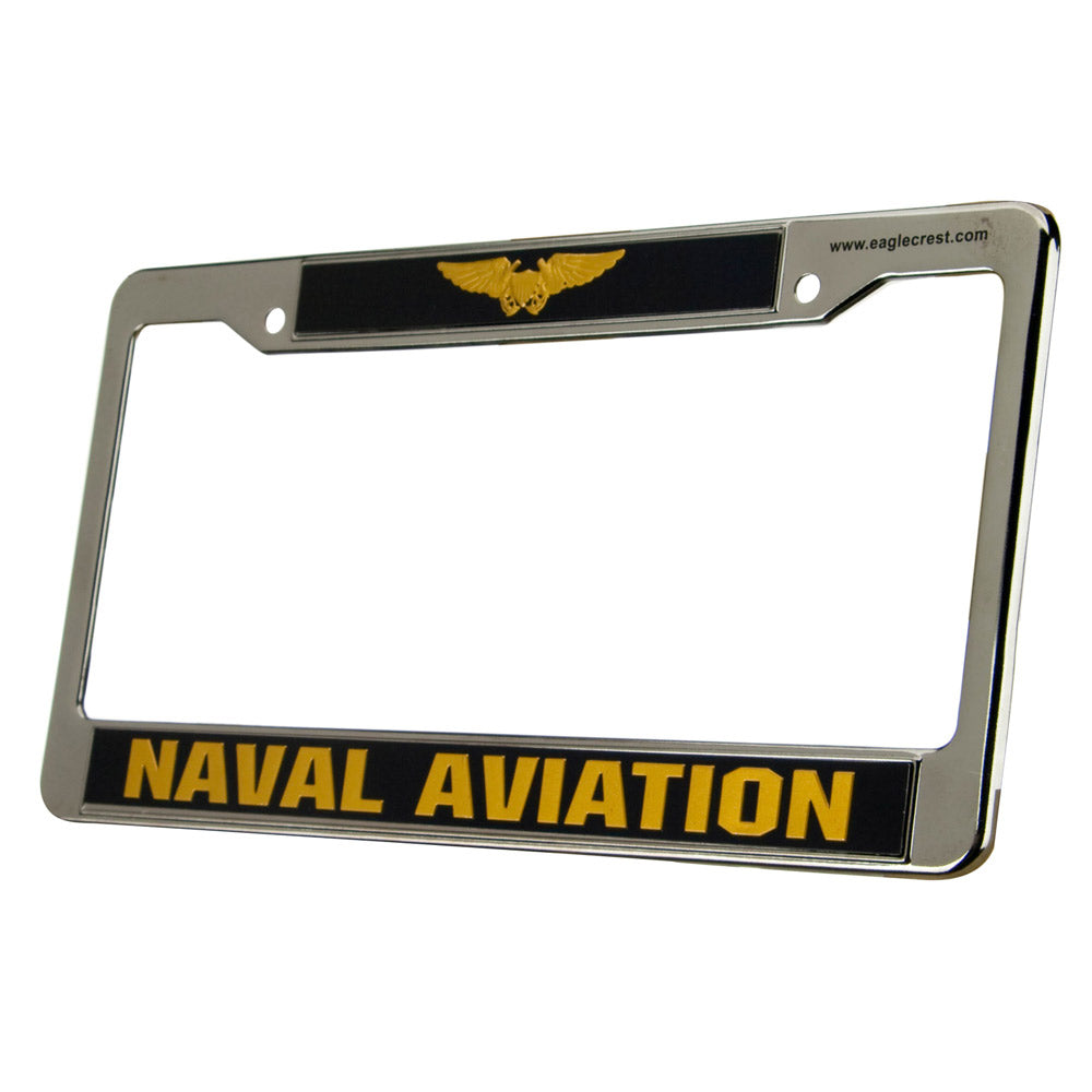 Navy 3D License Frame