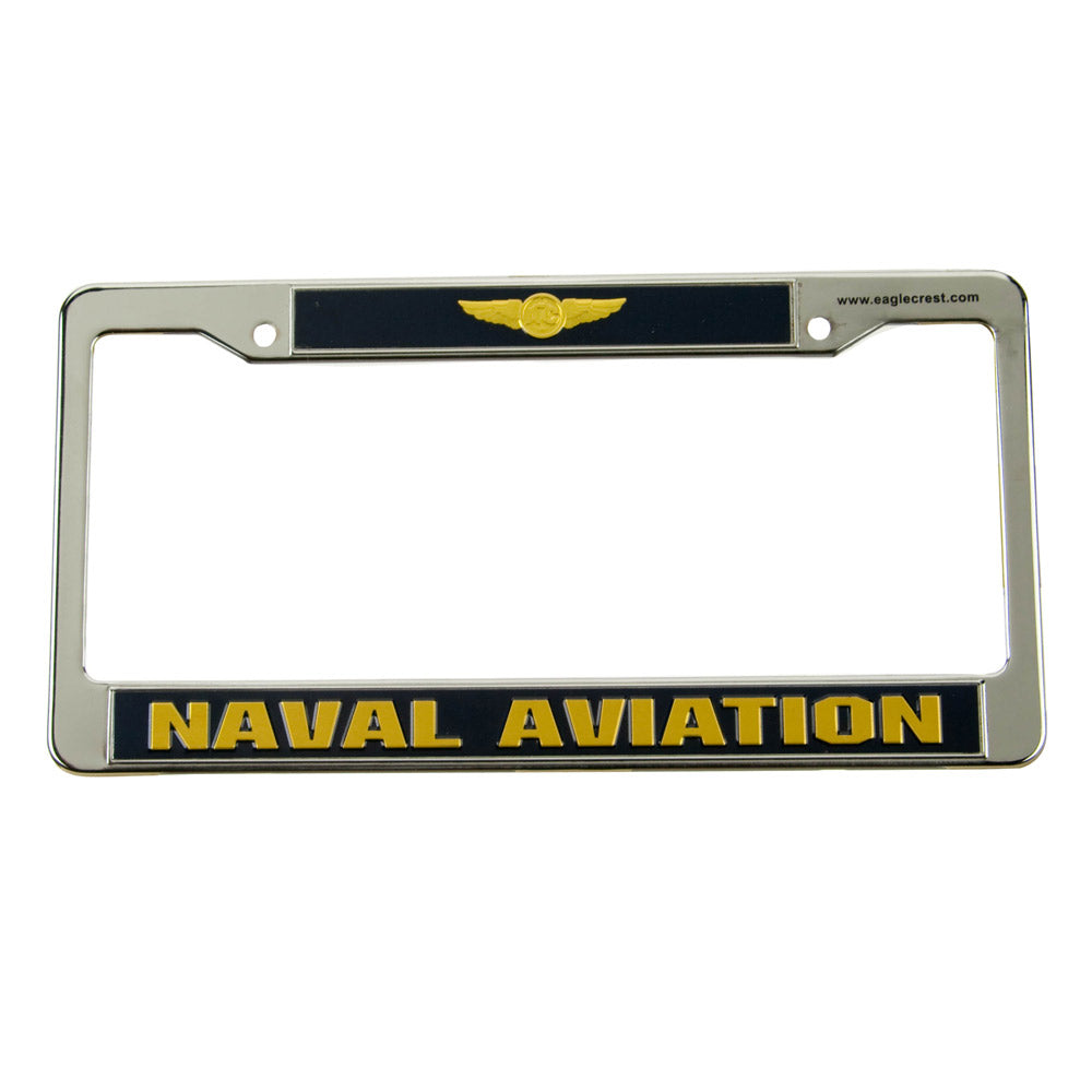 Navy 3D License Frame