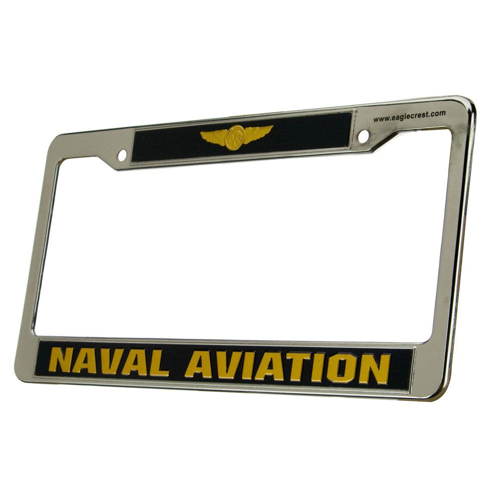 Navy 3D License Frame