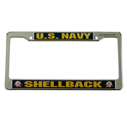 Navy 3D License Frame