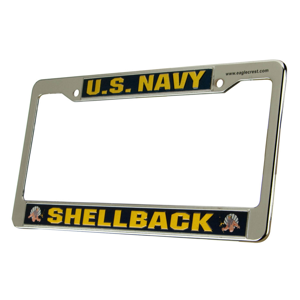 Navy 3D License Frame