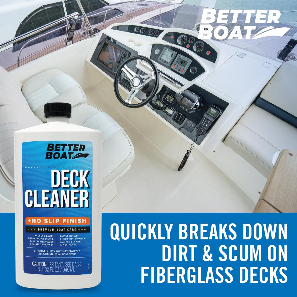 No Slip Boat Deck Cleaner