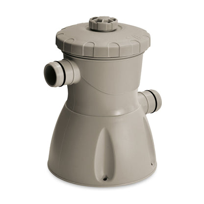 Summer Waves 8ft x 30in Quick Set Ring Above Ground Pool, Gray Basketweave