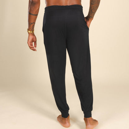 The Threat Level Midnight | Black SleepDeep™ Men’s Pajama Joggers