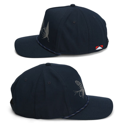 Tri-Fly Fishing Ridgeline 5-Panel Rope Cap